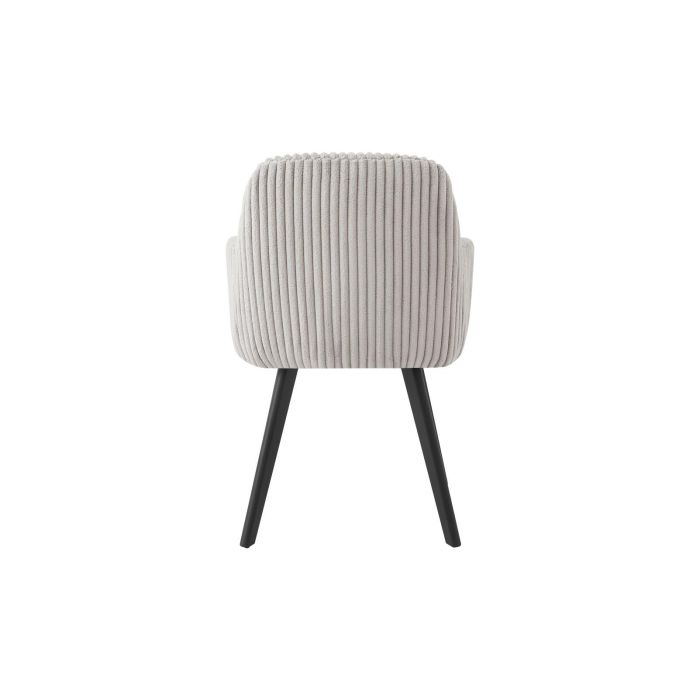 Silla Scandi DKD Home Decor Gris 61 x 87 x 56 cm (2 Unidades) 3