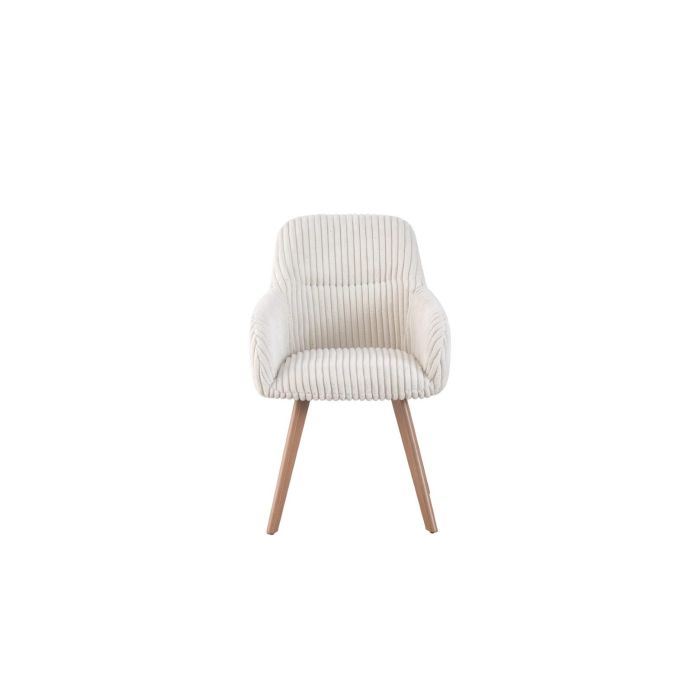 Silla Scandi DKD Home Decor Blanco 61 x 87 x 56 cm (2 Unidades) 2