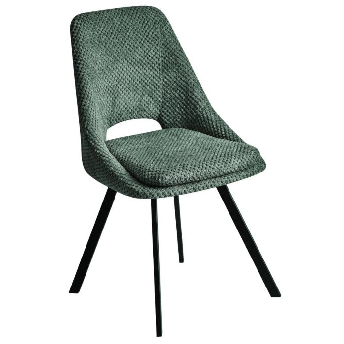 Silla Scandi DKD Home Decor Verde 57.5 x 85 x 49.5 cm (2 Unidades)