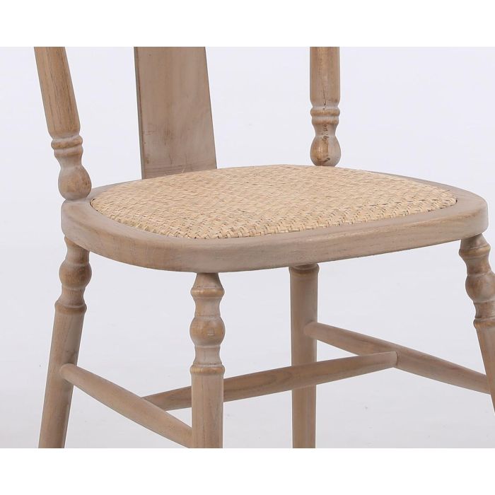 Silla Romantico DKD Home Decor 40 x 94 x 50 cm (2 Unidades) 1