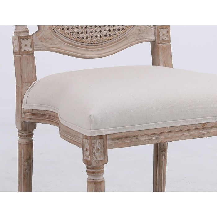 Silla Romantico DKD Home Decor 48 x 100 x 53 cm (2 Unidades) 1