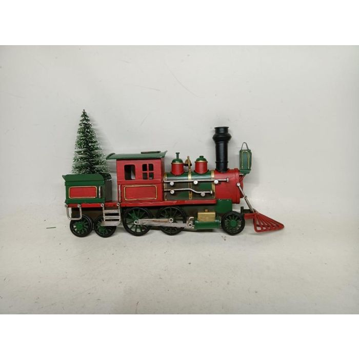 Decoracion Pared Navidad Tradicional DKD Home Decor Verde Rojo 4.5 x 16 x 29 cm (2 Unidades) 1