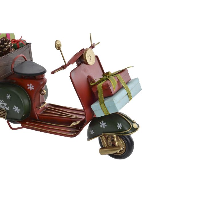 Vehiculo Decoracion Navidad Tradicional DKD Home Decor Rojo Verde 10.5 x 20 x 26.5 cm (2 Unidades) 2