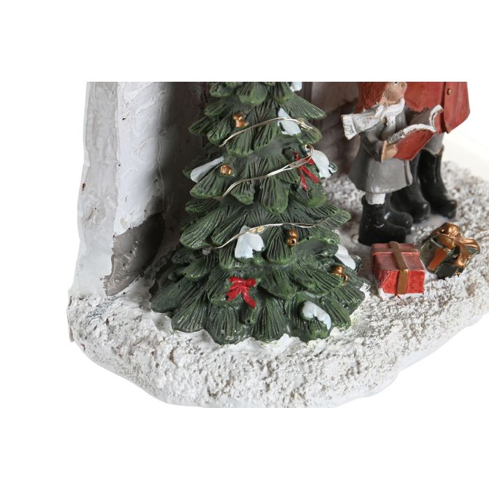 Figura Navidad Tradicional DKD Home Decor Multicolor 9 x 21 x 16.5 cm (2 Unidades) 2