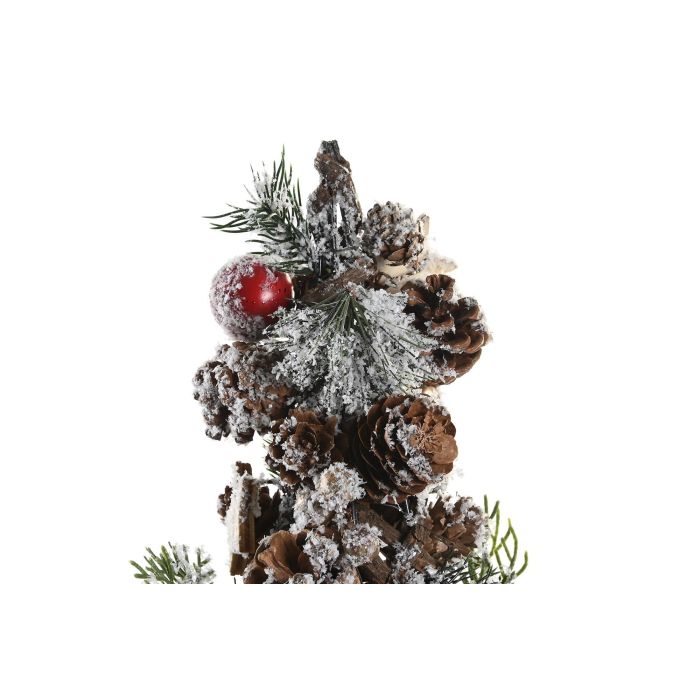Arbol Navidad Tradicional DKD Home Decor Rojo Natural 19 x 50 x 19 cm (2 Unidades) 1