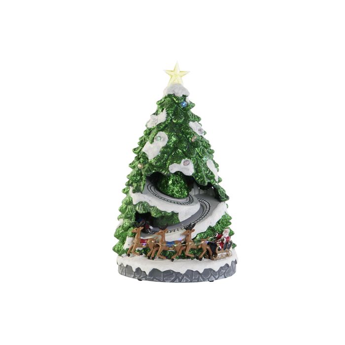 Arbol Navidad Tradicional DKD Home Decor Verde Multicolor 22 x 40 x 23 cm (2 Unidades) 5