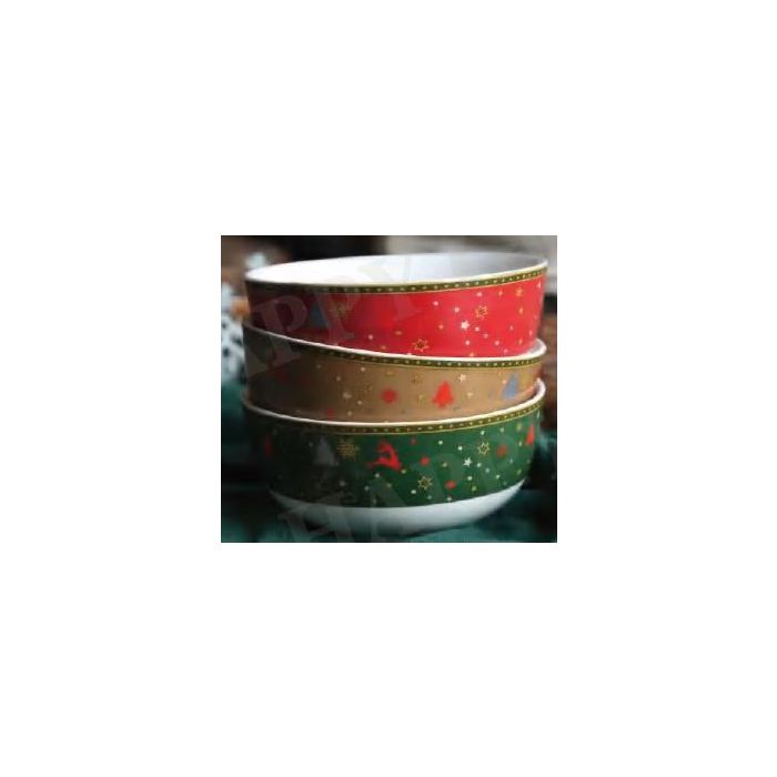 Cafe Navidad Tradicional DKD Home Decor Rojo Verde 7.5 x 5.7 x 8 cm Set de 6 (2 Unidades) 1