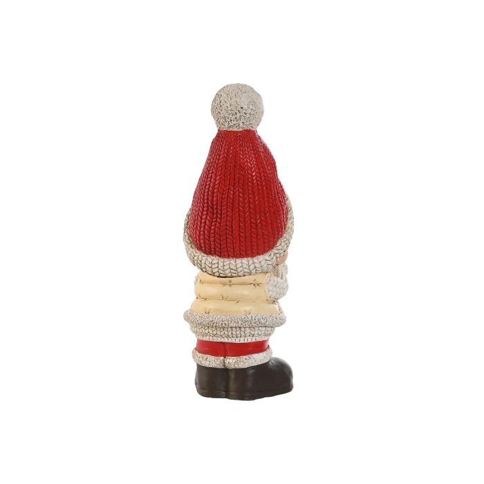 Figura Navidad Tradicional DKD Home Decor Beige Rojo 22 x 45 x 16.5 cm (2 Unidades) 2