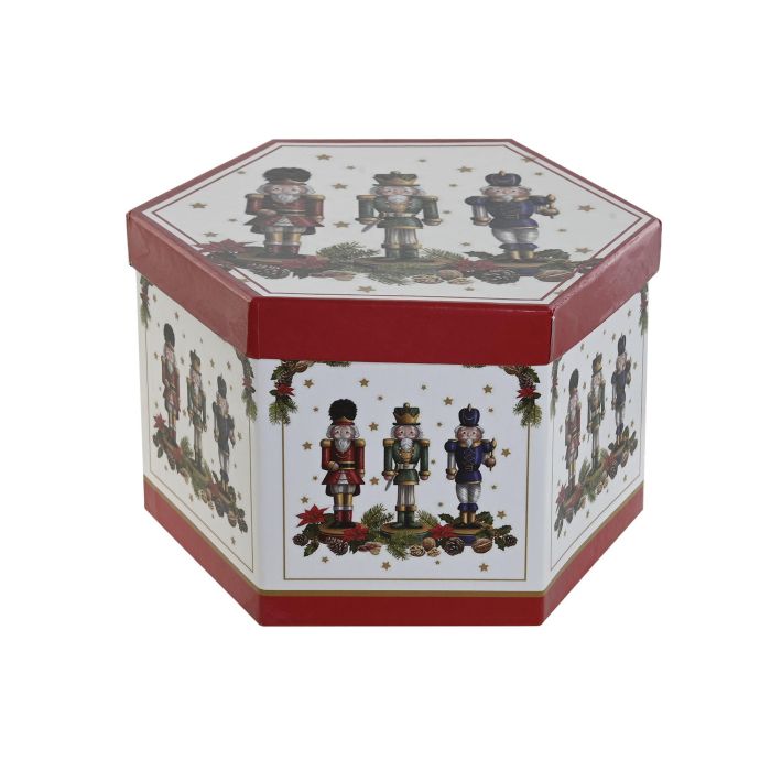 Bola Decoracion Navidad Tradicional DKD Home Decor Multicolor 21.5 x 15.5 x 25 cm Set de 14 (2 Unidades) 3