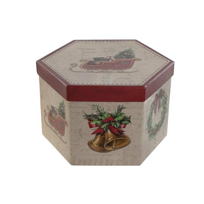 Bola Decoracion Navidad Tradicional DKD Home Decor Multicolor 21.5 x 15.5 x 25 cm Set de 14 (2 Unidades) 3