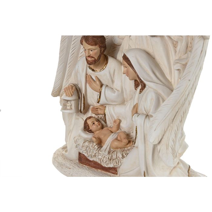 Nacimiento Navidad Tradicional DKD Home Decor Blanco 10.5 x 26 x 21 cm (2 Unidades) 1