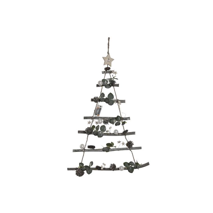 Decoracion Colgante Navidad Alpina DKD Home Decor Natural Verde 6 x 78 x 48 cm (2 Unidades) 3