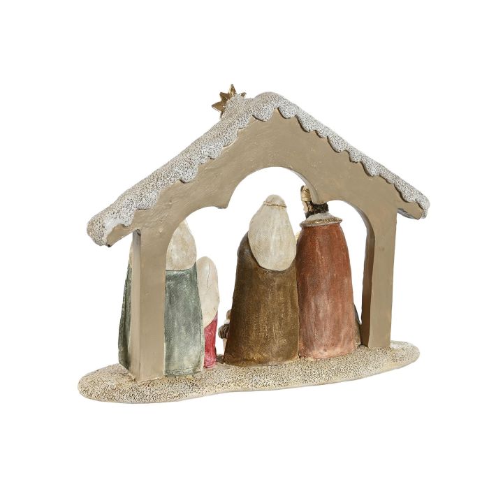 Nacimiento Navidad Tradicional DKD Home Decor Multicolor 8.5 x 19 x 24.5 cm (2 Unidades) 2