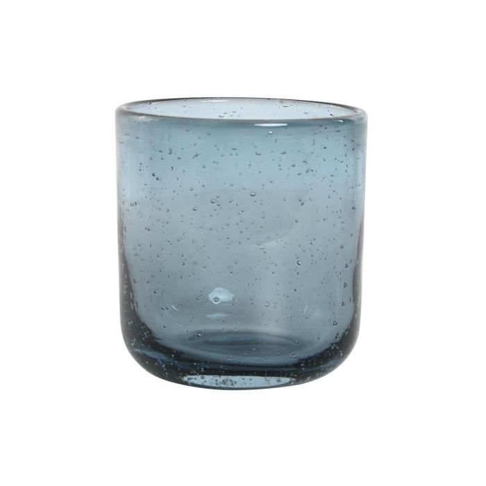 Vaso Basicos DKD Home Decor Azul 8.3 x 9.3 x 8.3 cm Set de 6