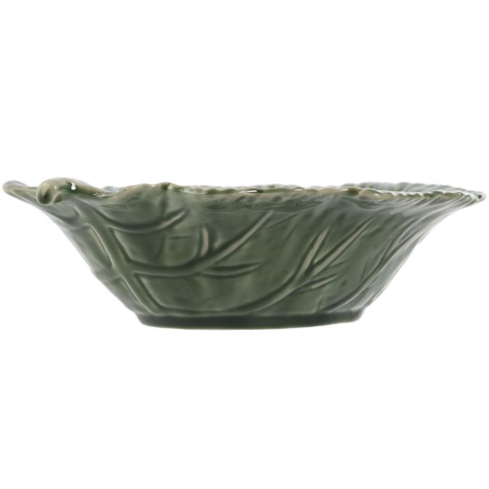 Ensaladera Moderno DKD Home Decor Verde 23 x 7 x 27.5 cm (2 Unidades) 2