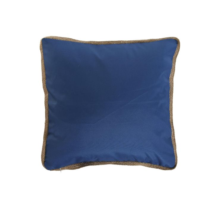 Cojin Terraza Y Jardin DKD Home Decor Azul Blanco 45 x 45 cm (2 Unidades) 3