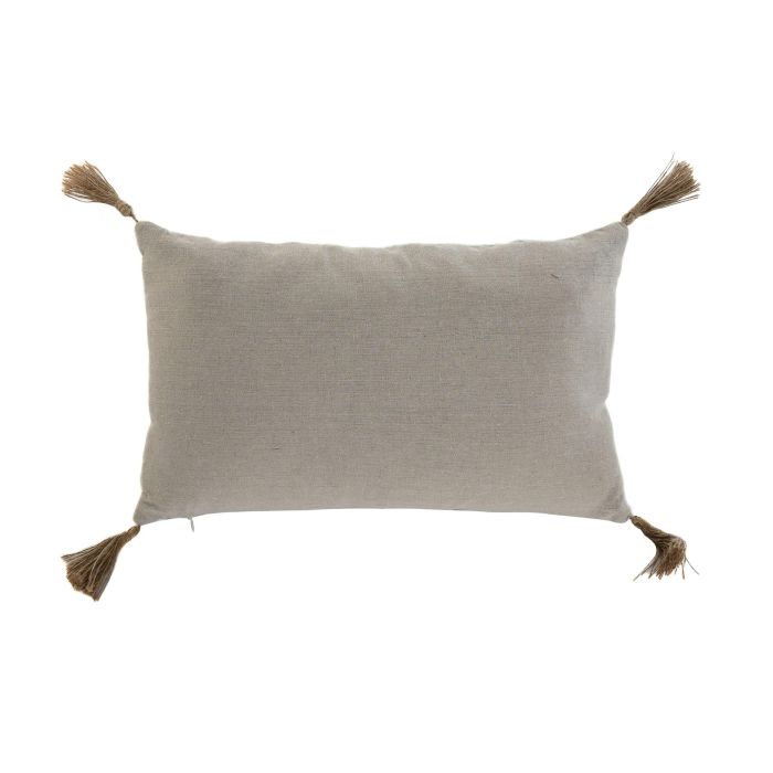 Cojin Boho DKD Home Decor Natural Blanco 8 x 30 x 50 cm (2 Unidades) 3