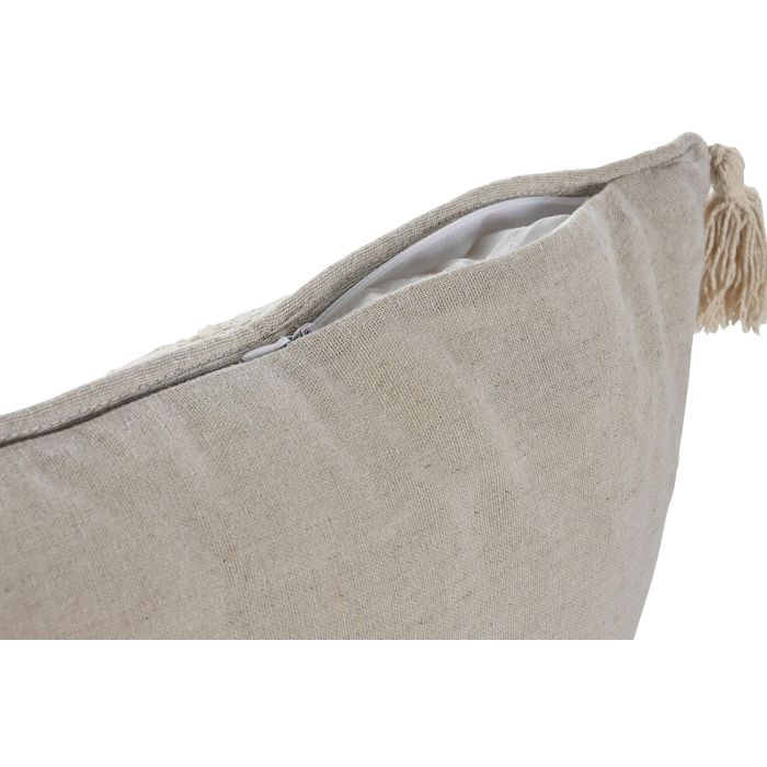 Cojin Boho DKD Home Decor Natural 8 x 45 x 45 cm (2 Unidades) 3