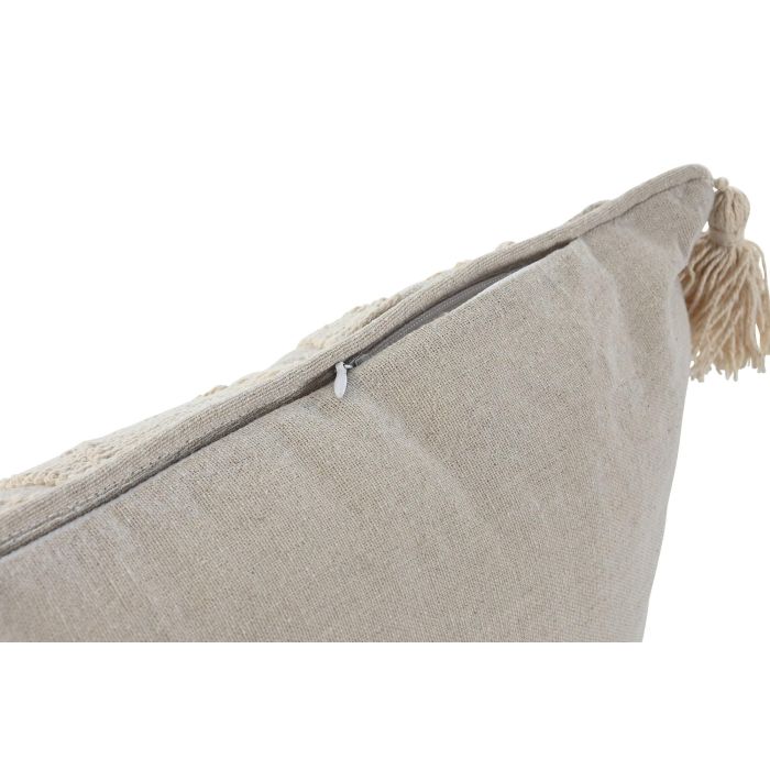 Cojin Boho DKD Home Decor Natural Crudo 8 x 30 x 50 cm (2 Unidades) 3