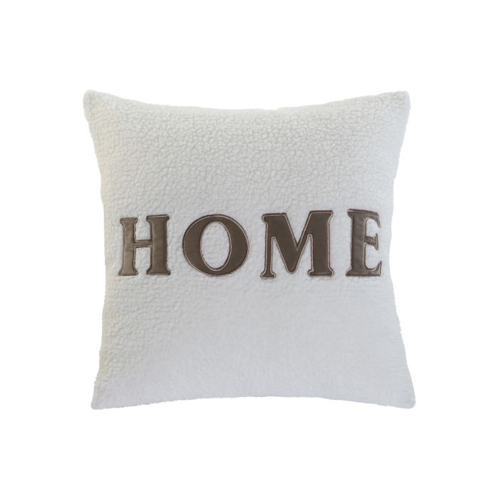 Cojin Urban DKD Home Decor Blanco Roto Topo 8 x 45 x 45 cm (2 Unidades)