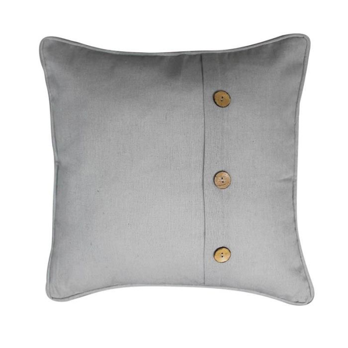 Cojin Urban DKD Home Decor Gris Claro 45 x 45 cm (2 Unidades)