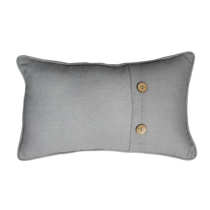 Cojin Urban DKD Home Decor Gris Claro 30 x 50 cm (2 Unidades)