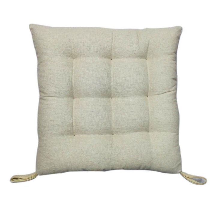 Cojin Silla Urban DKD Home Decor Beige 42 x 3 x 42 cm (2 Unidades)