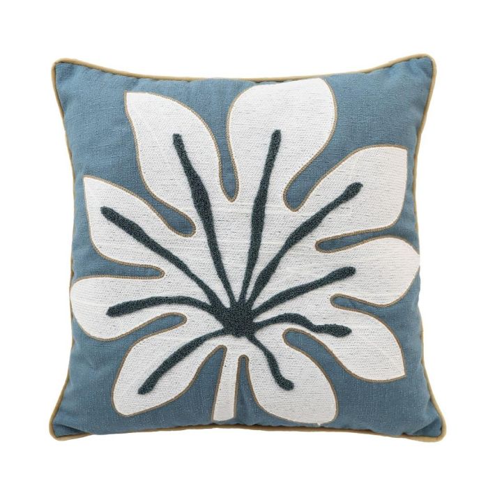 Cojin Urban DKD Home Decor Azul Blanco 45 x 45 cm (2 Unidades)