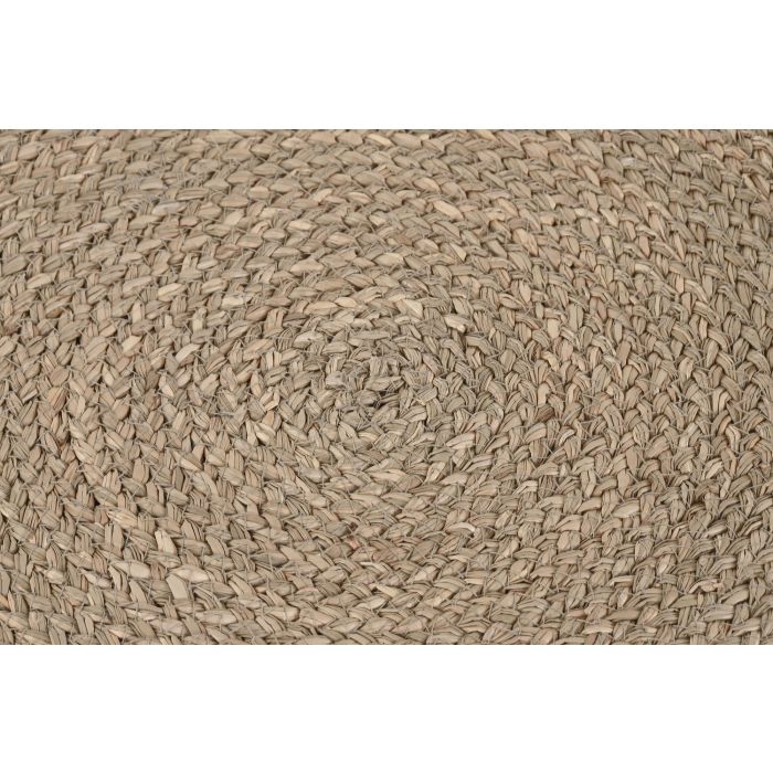 Alfombra Tropical DKD Home Decor Natural 122 x 1 x 122 cm (2 Unidades) 2