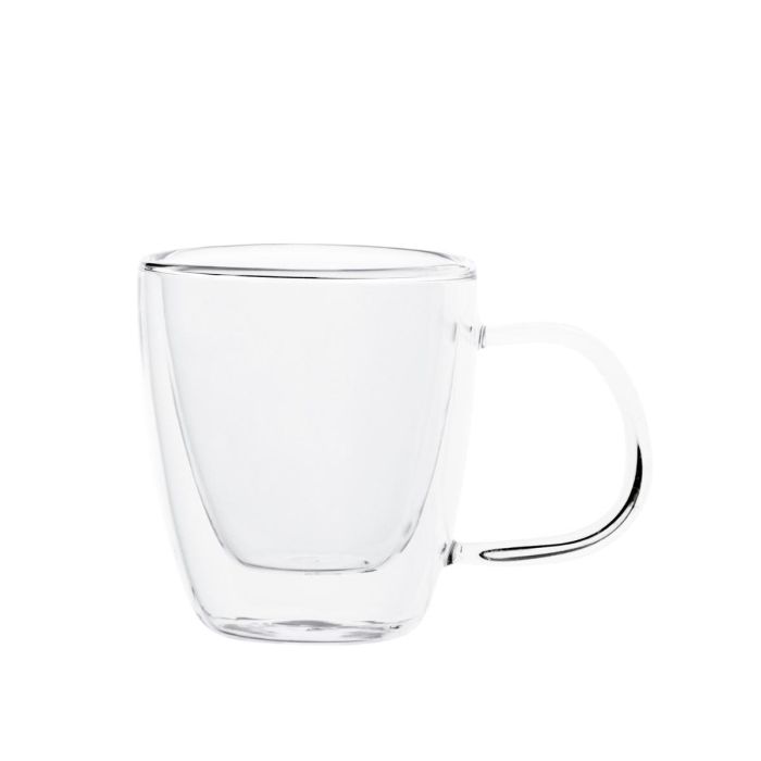 Taza Doble Pared Vidrio Serenia Quid 10 cL (36 Unidades)