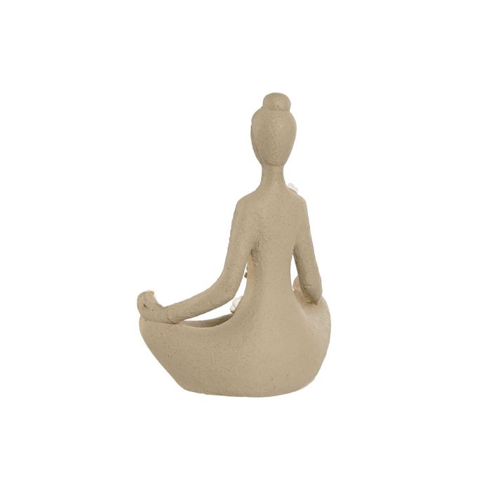 Figura Shabby DKD Home Decor Crema 24 x 54 x 30 cm (3 Unidades) 3