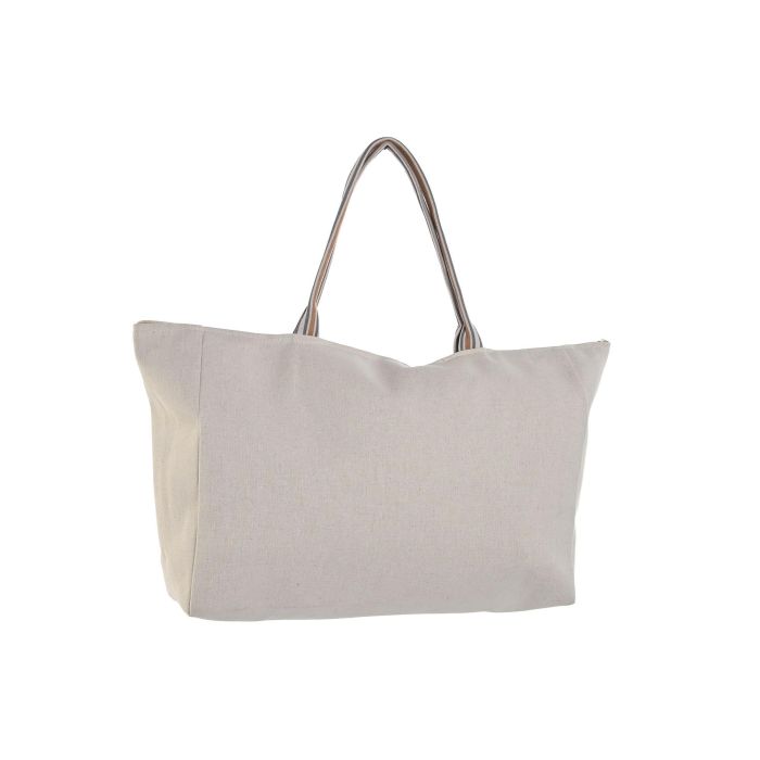 Bolso Mediterraneo DKD Home Decor Beige Lila 15 x 32 x 45 cm (4 Unidades) 4