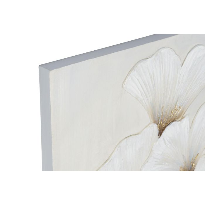 Cuadro Shabby DKD Home Decor Dorado Blanco 3 x 90 x 60 cm (4 Unidades) 1
