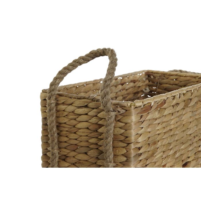 Cesta Balines DKD Home Decor Natural 25 x 25 x 40 cm Set de 2 (4 Unidades) 1