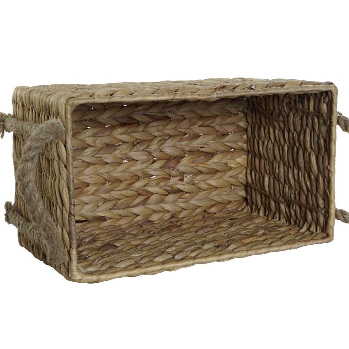 Cesta Balines DKD Home Decor Natural 25 x 25 x 40 cm Set de 2 (4 Unidades) 2