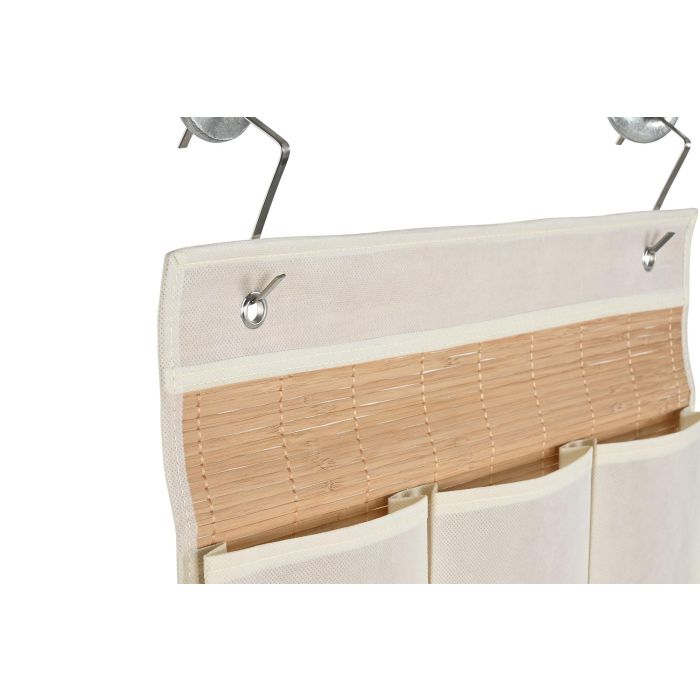 Organizador Basicos DKD Home Decor Natural Blanco 2 x 81 x 45 cm (4 Unidades) 1