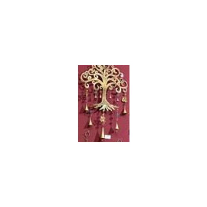 Decoracion Colgante Indio DKD Home Decor Dorado 1 x 66 x 33 cm (4 Unidades)