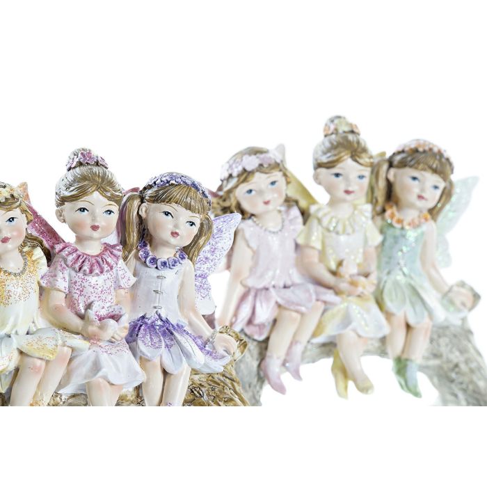 Figura Shabby DKD Home Decor Multicolor 5 x 9 x 12.5 cm (4 Unidades) 1