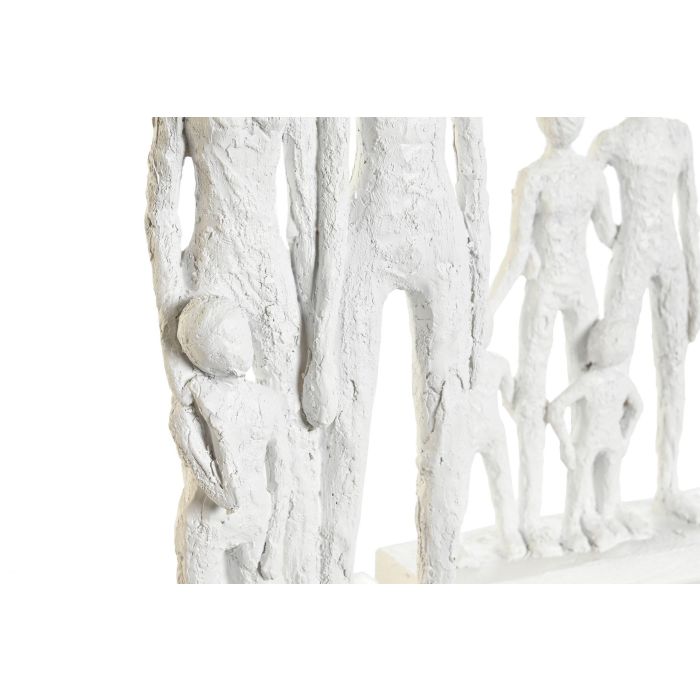 Figura Moderno DKD Home Decor Blanco 6 x 30 x 16 cm (4 Unidades) 1