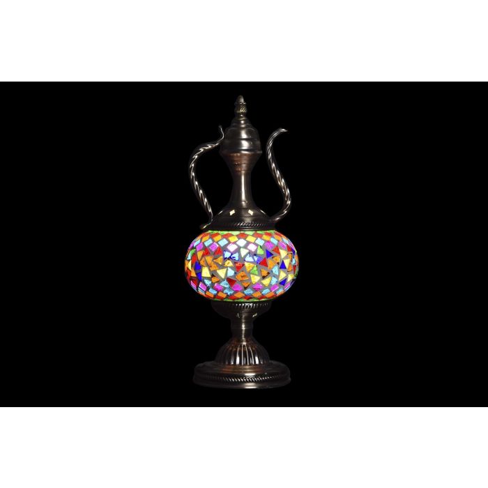Lampara Sobremesa Arabe DKD Home Decor Multicolor 15 x 38 x 15 cm (4 Unidades) 1
