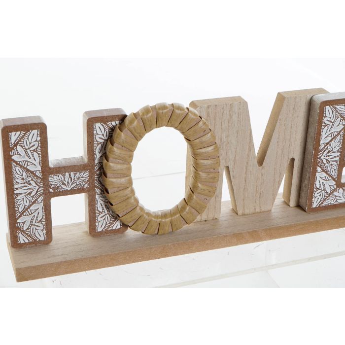 Decoracion Boho DKD Home Decor Natural 5 x 14.5 x 32 cm (4 Unidades) 1