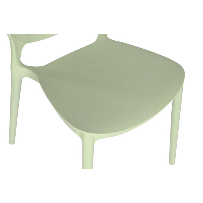 Silla Urban DKD Home Decor Verde 55.5 x 81 x 44.5 cm (4 Unidades) 1