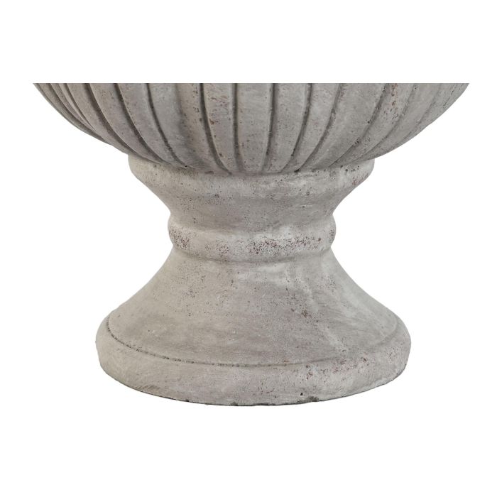 Centro Mesa Romantico DKD Home Decor Gris 20 x 21 x 20 cm (4 Unidades) 2 Centro Mesa Romantico DKD Home Decor Gris 20 x 21 x 20 cm (4 Unidades) 2