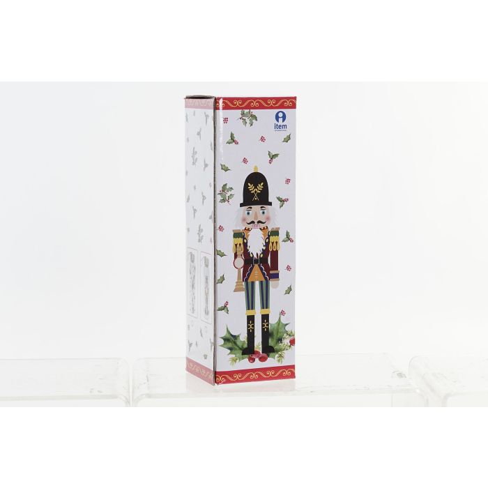 Botella Navidad Fantasia DKD Home Decor Multicolor Transparente 6.5 x 24 x 6.5 cm (4 Unidades) 3