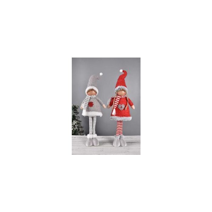 Figura Navidad Tradicional DKD Home Decor Blanco 9 x 79 x 17 cm (4 Unidades)