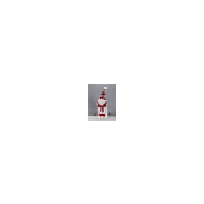 Figura  DKD Home Decor Rojo Blanco 12 x 63 x 17 cm (4 Unidades)