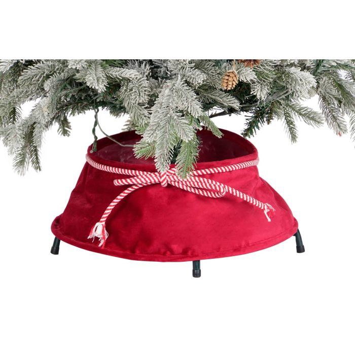 Base Arbol  DKD Home Decor Rojo 46 x 18 x 46 cm (4 Unidades) 1