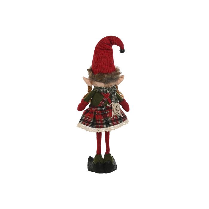 Figura Navidad Tradicional DKD Home Decor Rojo Verde 10 x 56 x 20 cm (4 Unidades) 2 Figura Navidad Tradicional DKD Home Decor Rojo Verde 10 x 56 x 20 cm (4 Unidades) 2