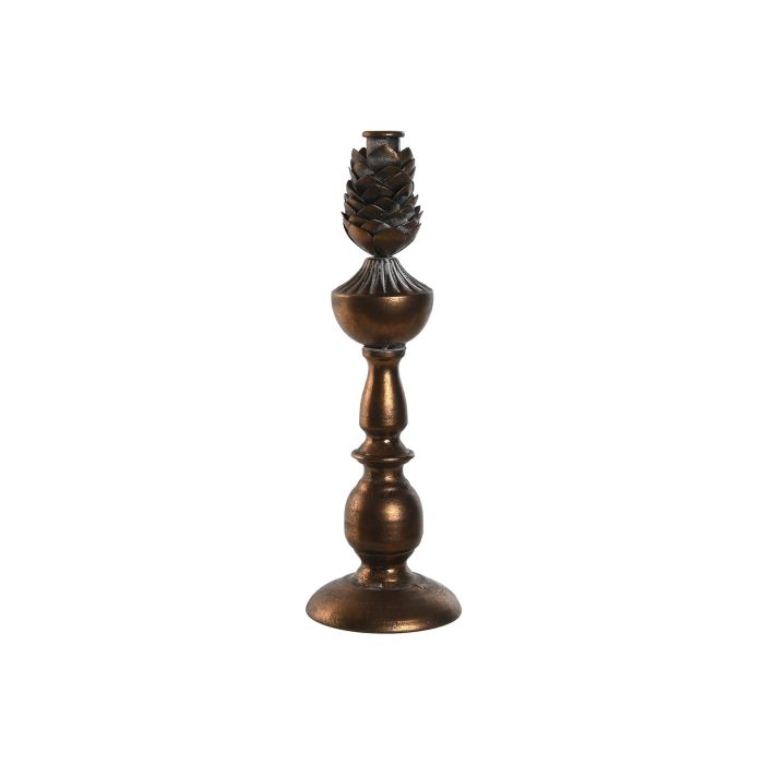 Candelabro Navidad Alpina DKD Home Decor Dorado 10.5 x 32.5 x 10.5 cm (4 Unidades)