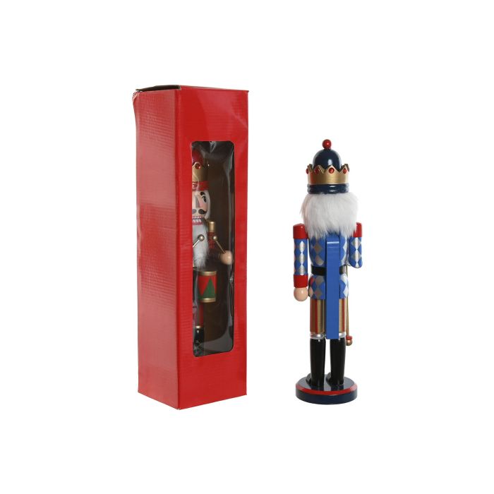 Figura Navidad Fantasia DKD Home Decor Rojo Azul 11 x 38 x 11 cm (4 Unidades) 3 Figura Navidad Fantasia DKD Home Decor Rojo Azul 11 x 38 x 11 cm (4 Unidades) 3